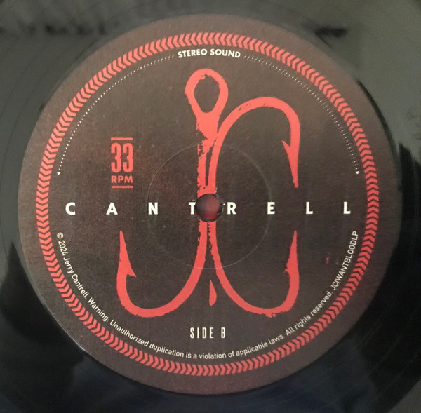 Jerry Cantrell - I Want Blood | Not On Label (Jerry Cantrell Self-released) (JCIWANTBLOODLP) - 3 Jerry Cantrell - I Want Blood | Not On Label (Jerry Cantrell Self-released) (JCIWANTBLOODLP) - 3