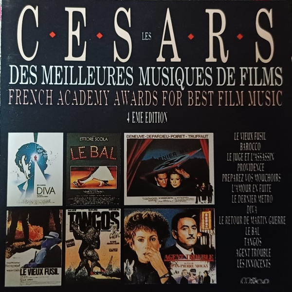 Various - Les Cesars 1988 Des Meilleures Musiques De Films | Milan (CD CH 344) - main