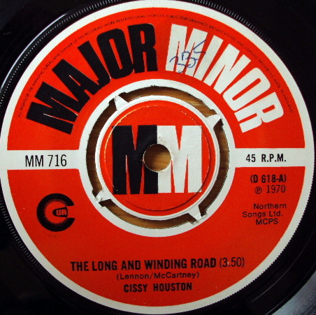 Cissy Houston - The Long And Winding Road | Major Minor (MM 716) - main