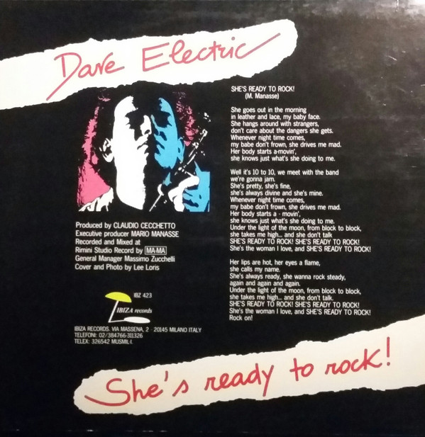 Dave Electric - She's Ready To Rock! | Ibiza Records (IBZ 423) - main