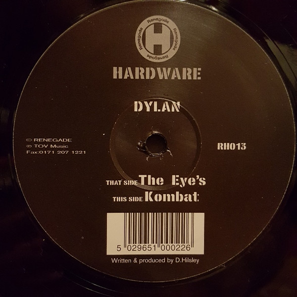 Dylan - The Eyes / Kombat | Renegade Hardware (RH013) - 2
