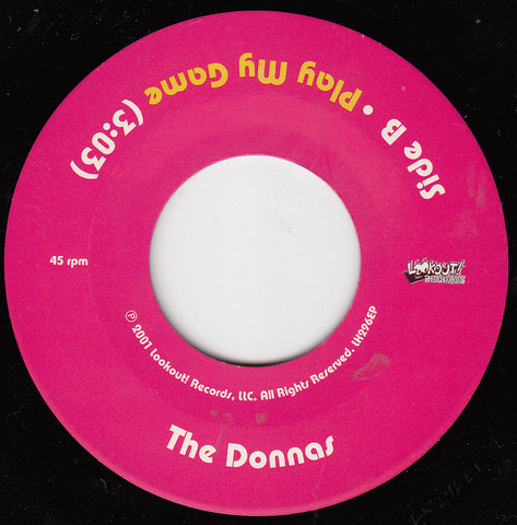 The Donnas - Who Invited You | Lookout! Records (LK296EP) - 4