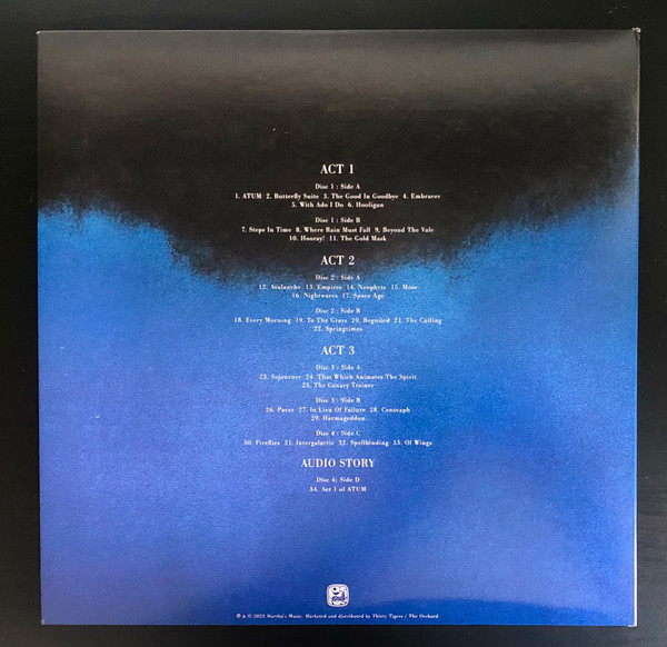 The Smashing Pumpkins - ATUM (A Rock Opera In Three Acts) | Thirty Tigers (04471LP) - 2