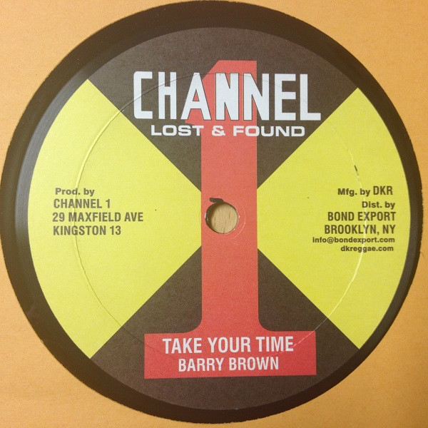 Barry Brown - Jah Jah We Are Calling / Take Your Time | Channel One (none)