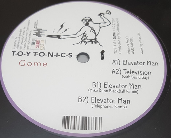 Gome - Elevator Man | Toy Tonics (TOYT137) - main Gome - Elevator Man | Toy Tonics (TOYT137) - main