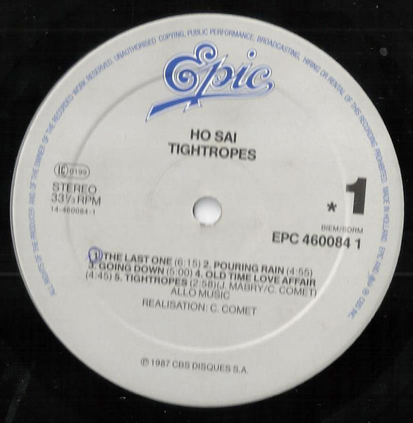 Ho Sai - Tightropes | Epic (EPC 460084 1) - 3