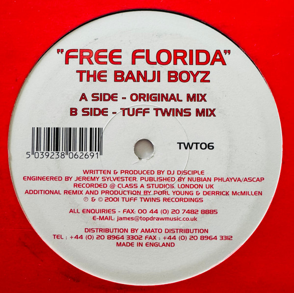 Banji Boys - Free Florida | Tuff Twins Recordings (TWT06) - 2