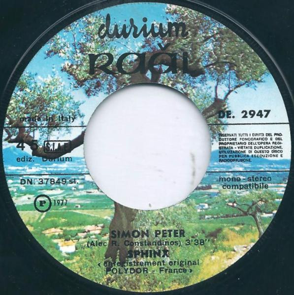 Sphinx - Judas Iscariot / Simon Peter | Durium (DE 2947) - 4