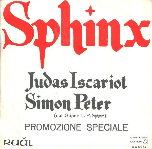 Sphinx - Judas Iscariot / Simon Peter | Durium (DE 2947) - main