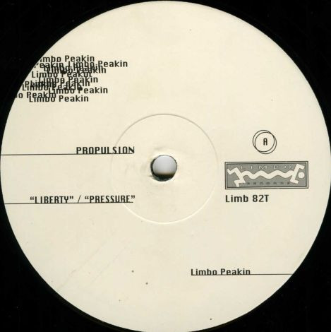 Propulsion - Liberty / Pressure | Limbo Records (Limb 82T) - main Propulsion - Liberty / Pressure | Limbo Records (Limb 82T) - main
