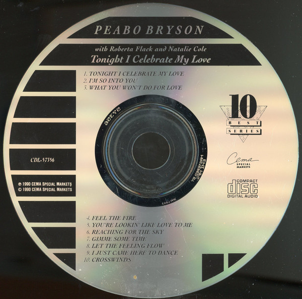 Peabo Bryson - Tonight I Celebrate My Love | CEMA Special Markets (CDL-57356) - 3