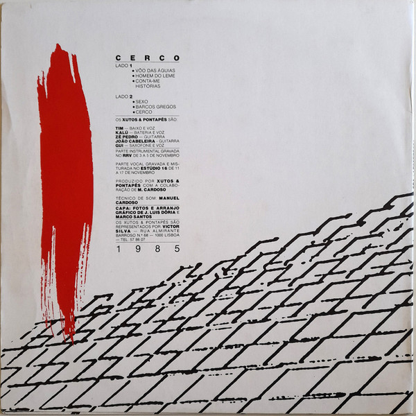 Xutos & Pontapés - Cerco | Dansa Do Som (LP85DDS001) - 2