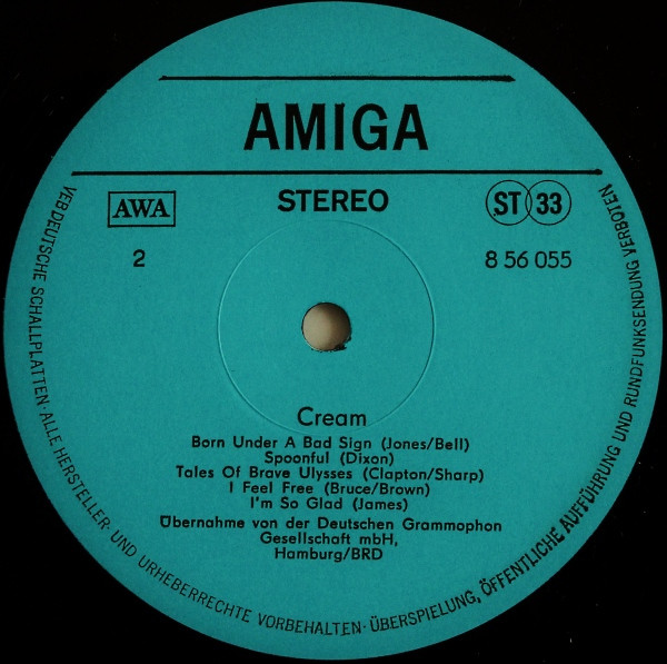 Cream - Cream | AMIGA (8 56 055) - 4