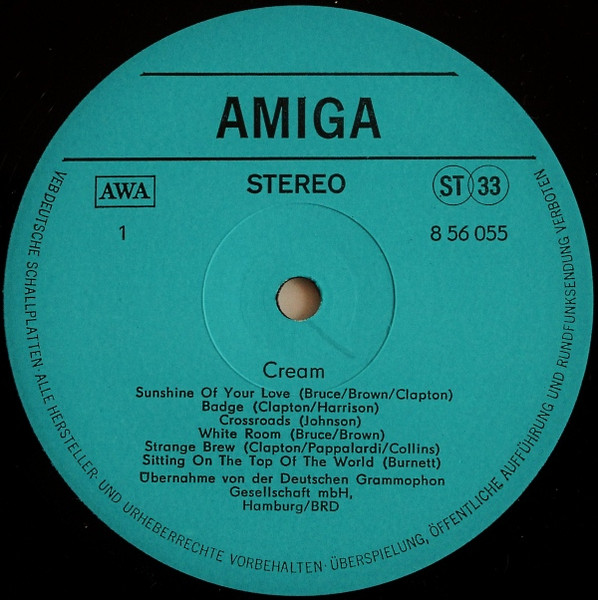 Cream - Cream | AMIGA (8 56 055) - 3
