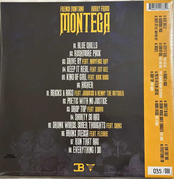 French Montana & Harry Fraud - Montega | Coke Boys (SRFSCHL015C-LP) - 2 French Montana & Harry Fraud - Montega | Coke Boys (SRFSCHL015C-LP) - 2