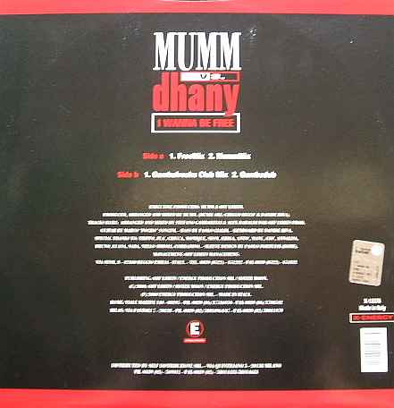 Mumm vs Dhany - I Wanna Be Free | X-Energy Records (X-12276) - main Mumm vs Dhany - I Wanna Be Free | X-Energy Records (X-12276) - main