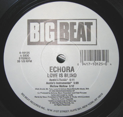 Echora - Love Is Blind | Big Beat (0-10125)