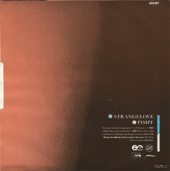 Depeche Mode - Strangelove | Edisom (502497) - 2