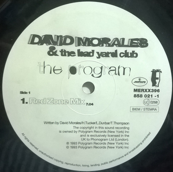 David Morales & The Bad Yard Club - The Program | Mercury (MERXX396)