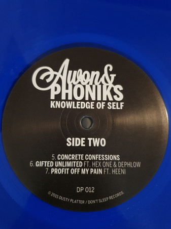 Awon & Phoniks - Knowledge Of Self | Dusty Platter (DP 012) - 4