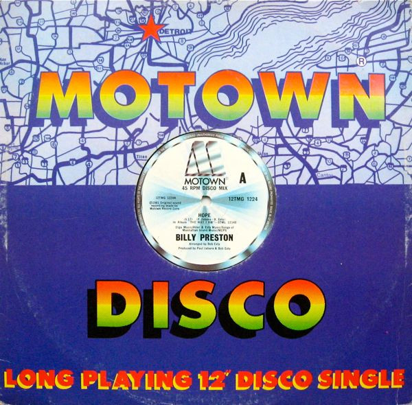 Billy Preston - Hope | Motown (12TMG 1224)