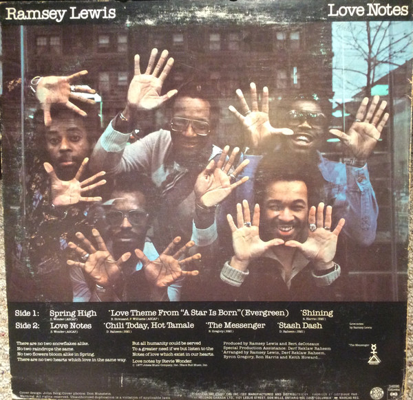 Ramsey Lewis - Love Notes [Vinyl] | Columbia (PC 34696) - 2