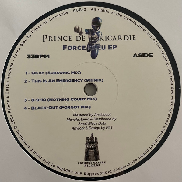 Prince de Takicardie - Force Bleu | Prince's Castle Records (PCR-2)
