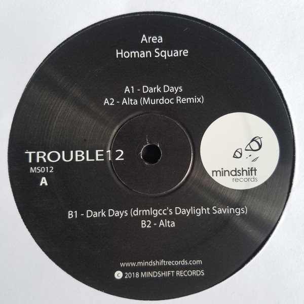Area - Homan Square | Mindshift Records (MS012)