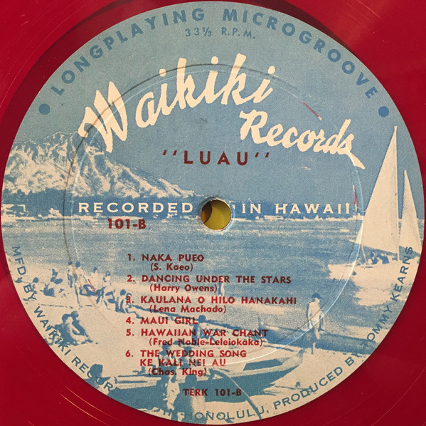 Various - Luau | Waikiki Records (LP-101) - 4