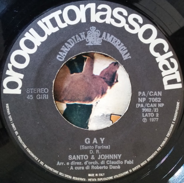 Santo & Johnny - Long Island Sound | Produttori Associati (PA/CAN NP 7062) - 4