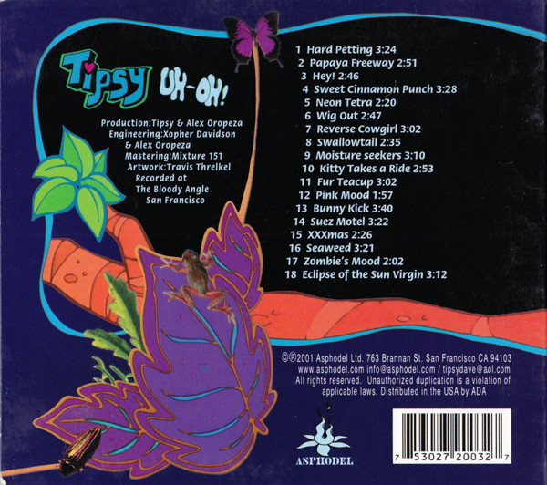 Tipsy - Uh-Oh! | Asphodel (ASP 2003) - 2 Tipsy - Uh-Oh! | Asphodel (ASP 2003) - 2