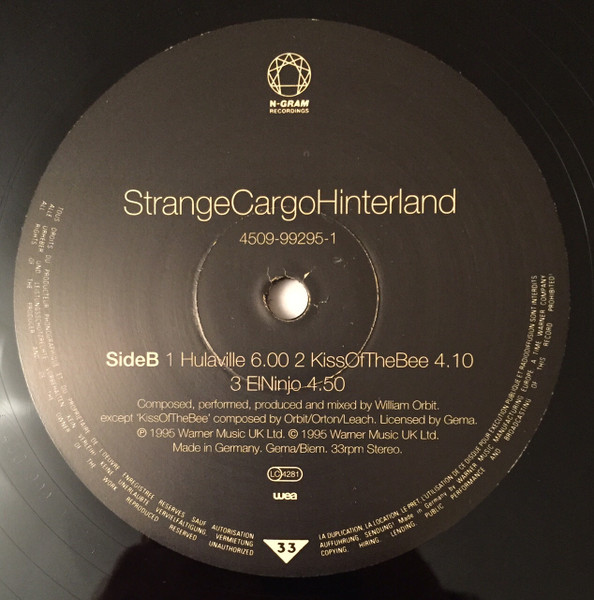 Strange Cargo - Hinterland | N-GRAM Recordings (4509 99295 1) - 4