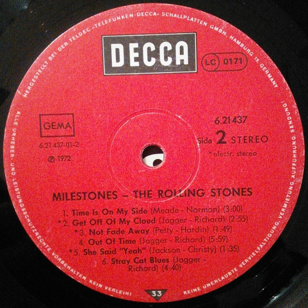 The Rolling Stones - Milestones | Decca (6.21437) - 3 The Rolling Stones - Milestones | Decca (6.21437) - 3