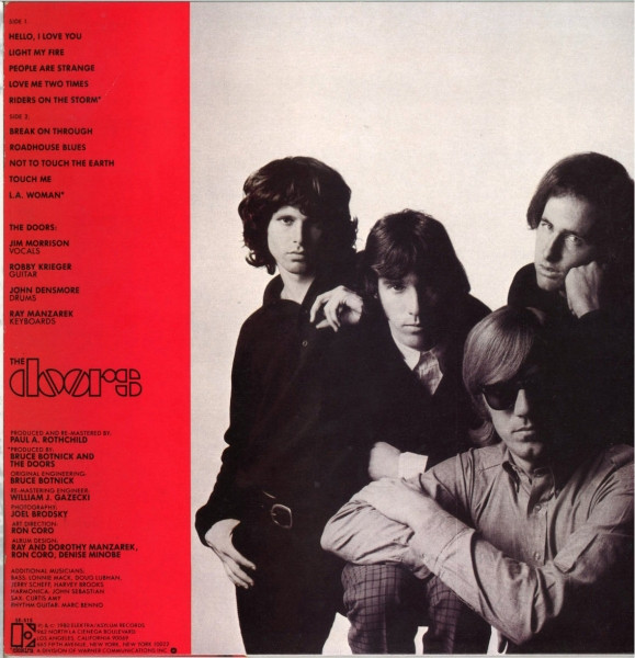 The Doors - Greatest Hits | Elektra (5E 515) - 2