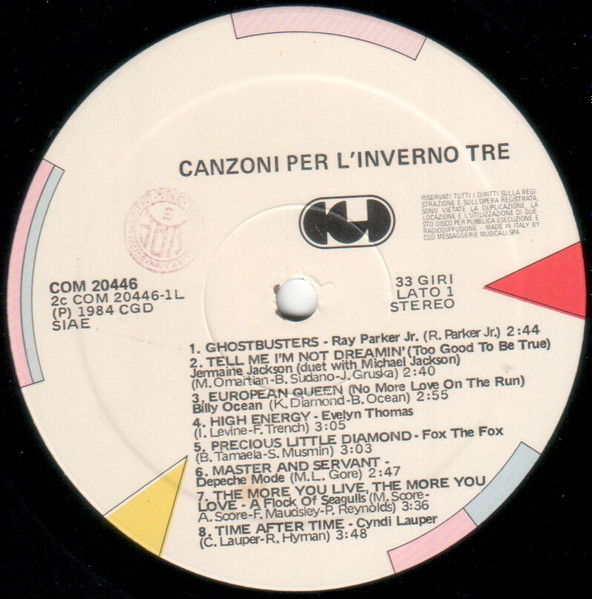 Various - Canzoni Per L'Inverno Tre | CGD (COM 20446) - 3 Various - Canzoni Per L'Inverno Tre | CGD (COM 20446) - 3