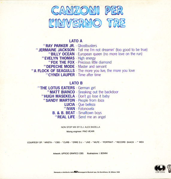 Various - Canzoni Per L'Inverno Tre | CGD (COM 20446) - 2 Various - Canzoni Per L'Inverno Tre | CGD (COM 20446) - 2