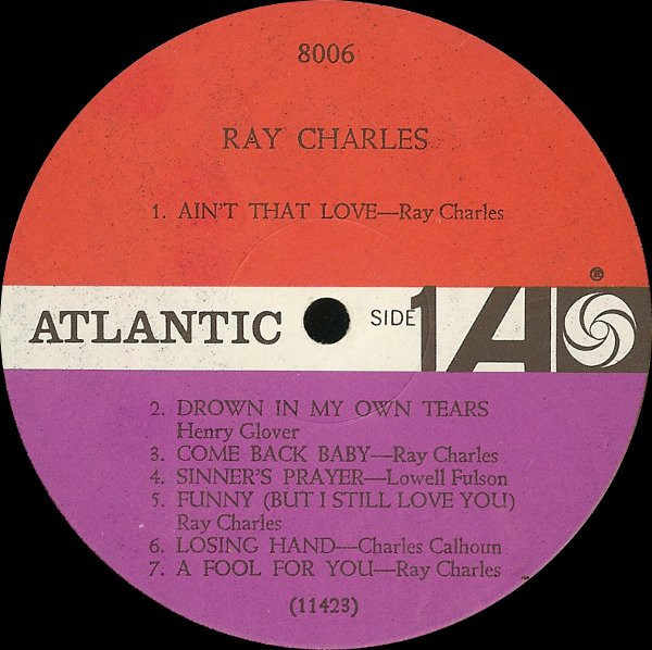 Ray Charles - Ray Charles | Atlantic (8006) - 2 Ray Charles - Ray Charles | Atlantic (8006) - 2