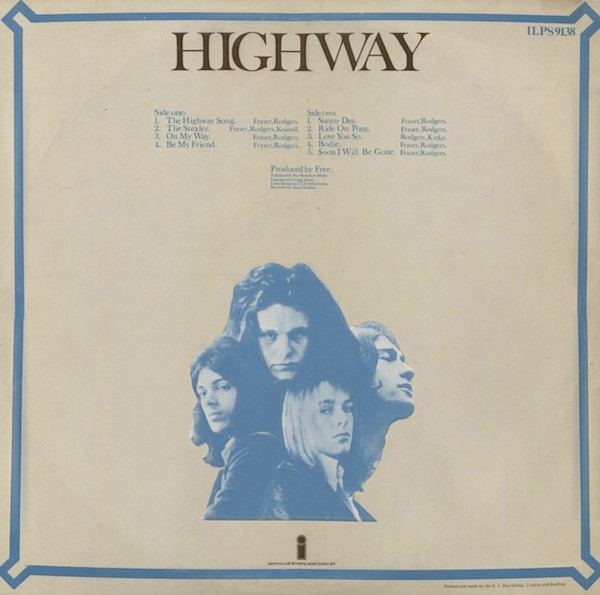 Free - Highway | Island Records (ILPS 9138) - 2 Free - Highway | Island Records (ILPS 9138) - 2