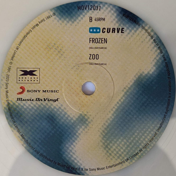 Curve - Frozen | Music On Vinyl (MOV12031) - 4 Curve - Frozen | Music On Vinyl (MOV12031) - 4