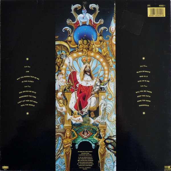 Michael Jackson - Dangerous | Epic (EPC 465802 1) - 2