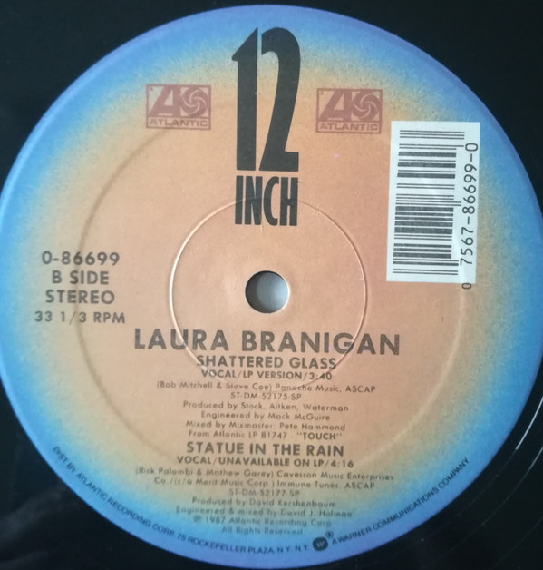 Laura Branigan - Shattered Glass | Atlantic (0-86699) - main