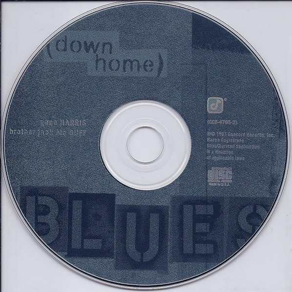 Gene Harris , Brother Jack McDuff - (Down Home) Blues | Concord Jazz (CCD-4785-2) - 3