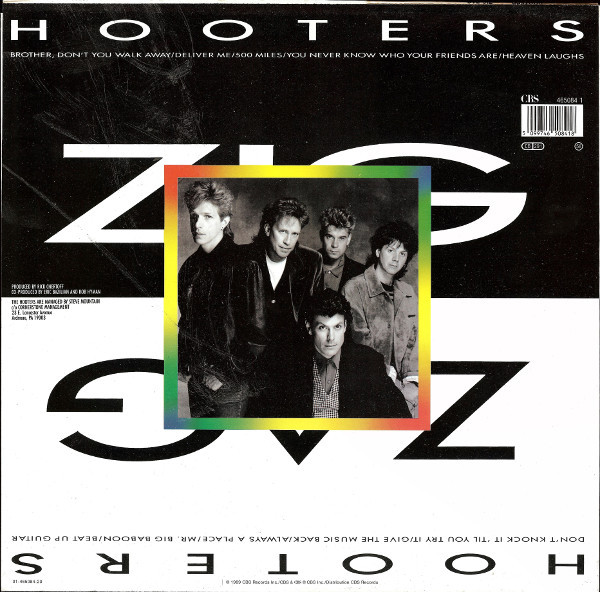 The Hooters - Zig Zag | CBS (465084 1) - 2