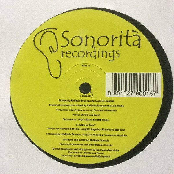 Vergoclem Band / Studio Uno Band - Sights & Sounds Of Rome EP | Sonorita Recordings (SN001) - main Vergoclem Band / Studio Uno Band - Sights & Sounds Of Rome EP | Sonorita Recordings (SN001) - main