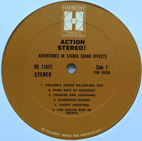 No Artist - Action Stereo! (Adventures In Stereo Sound Effects) | Columbia (HS 11043) - 3 No Artist - Action Stereo! (Adventures In Stereo Sound Effects) | Columbia (HS 11043) - 3