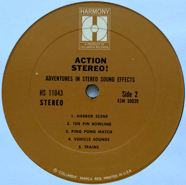 No Artist - Action Stereo! (Adventures In Stereo Sound Effects) | Columbia (HS 11043) - 4 No Artist - Action Stereo! (Adventures In Stereo Sound Effects) | Columbia (HS 11043) - 4
