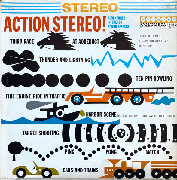 No Artist - Action Stereo! (Adventures In Stereo Sound Effects) | Columbia (HS 11043)