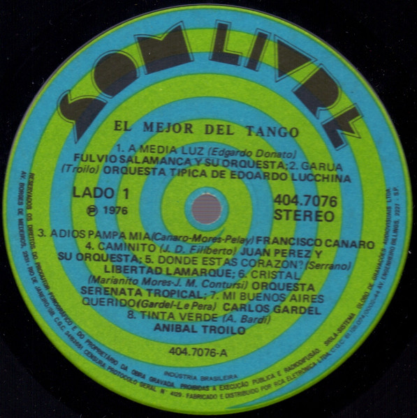 Various - El Mejor Del Tango | Som Livre (404.7076) - 3 Various - El Mejor Del Tango | Som Livre (404.7076) - 3