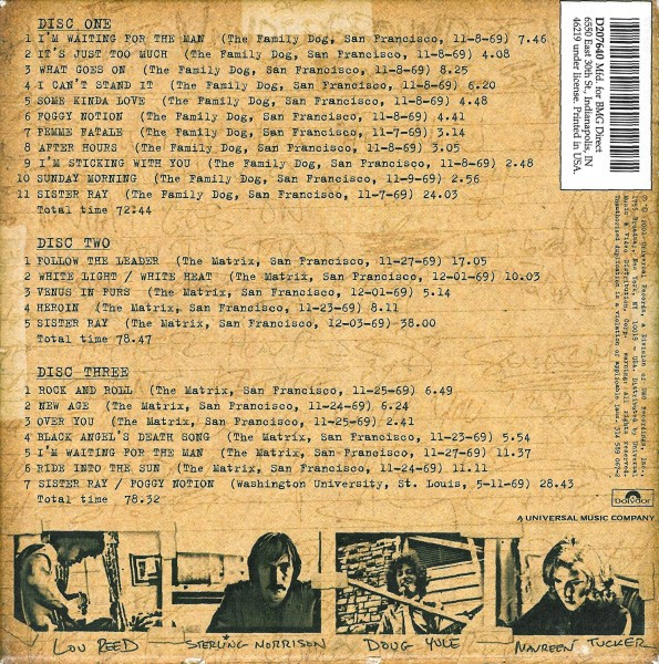 The Velvet Underground - Bootleg Series Volume 1: The Quine Tapes | Polydor (314 589 067-2) - 2 The Velvet Underground - Bootleg Series Volume 1: The Quine Tapes | Polydor (314 589 067-2) - 2