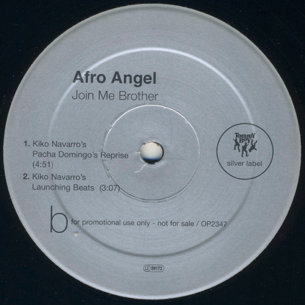 Afro Angel - Join Me Brother | Tommy Boy Silver Label (OP 2347) - 3 Afro Angel - Join Me Brother | Tommy Boy Silver Label (OP 2347) - 3